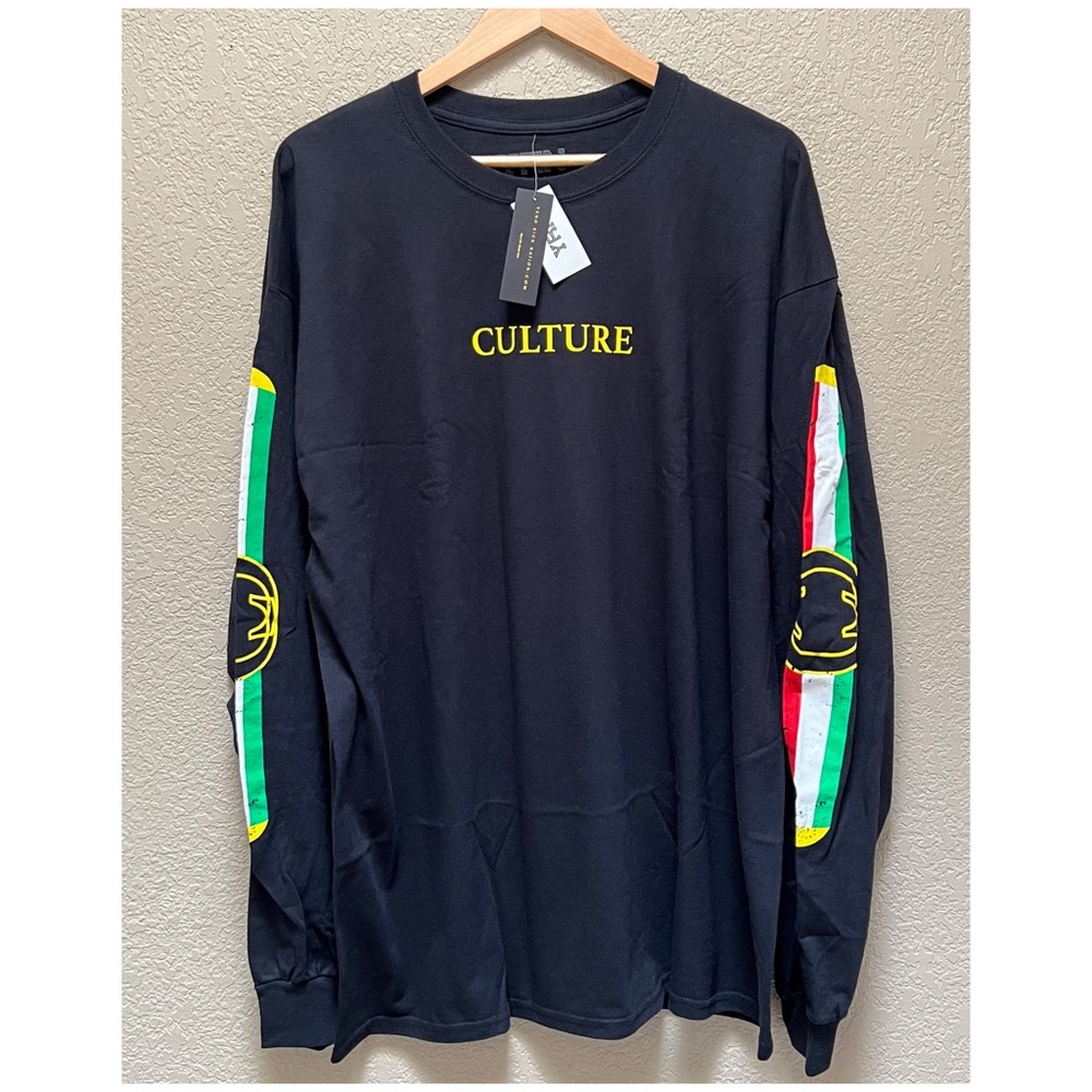 YRN Culture Boujee Migos Long Sleeve Shirt Adult Size 2XL-NWT